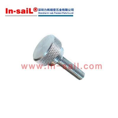 Metric 18-8 Stainless Steel Flangedknurled-Head Thumb Nuts &quot;96445A101
