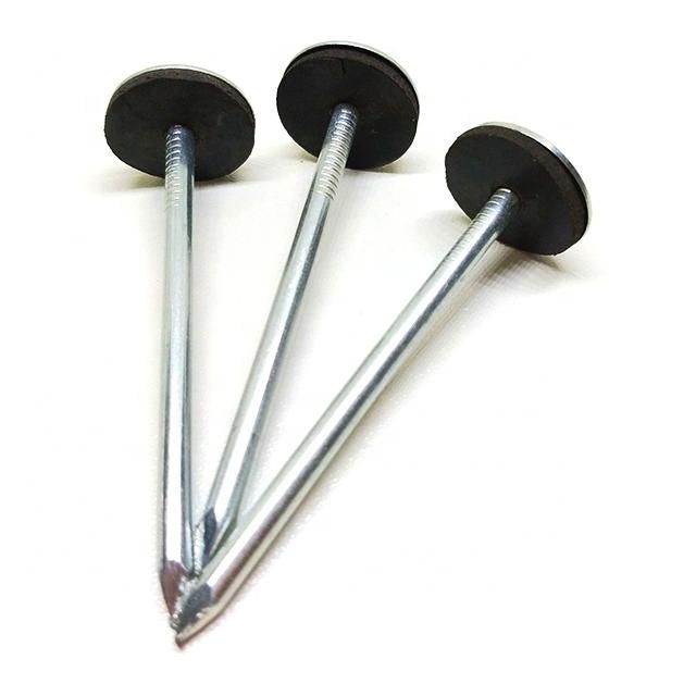 South Africaangola Zambia Namibia Market/Umbrella Head Roofing Twist Nails Galvanize Umbrella Head Roofing Nails