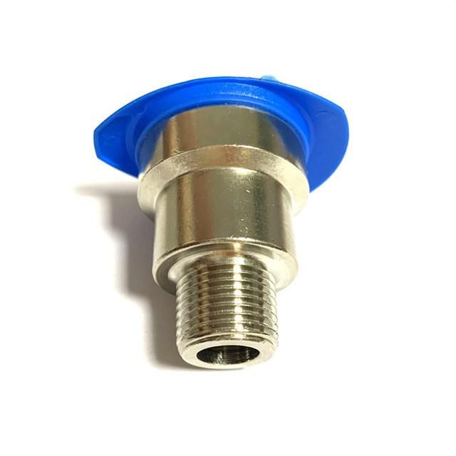 Staubli Prl08 Brass Mold Component Male Long Round Hose Nipple Fitting