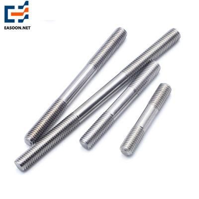 Made in China Fasteners M8 M10 Double Head Bolt Price 304 Bolt and Nut