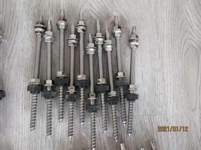 Solar Hanger Bolt with Washer Nut EPDM Sealing Washer