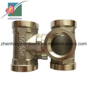 Stainless Steel 304 Inner Thread Three Head Connector Small Hardware