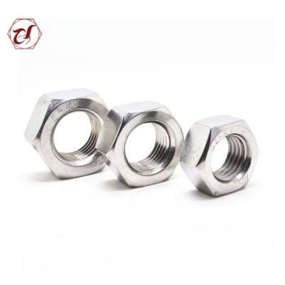 Hex Screw Cap Stainless Steel Good Anti-Skid Performance Hexagon Nut