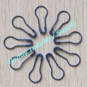Honby Wholesale 22mm Blue Color Pear Shape Safety Pins