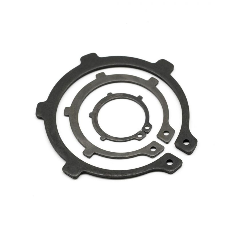 Internal Retaining Black Spring Steel Snap Rings Retaining Ring DIN6799 Circlips for Shaft