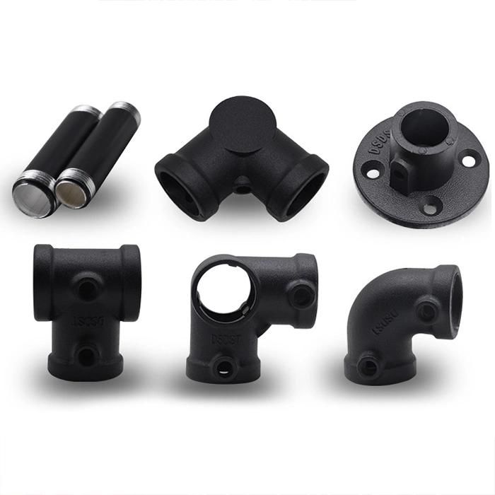 Pipe Fittings Key Clamps Key Fittings Aluminum Round Pipe Base Flange