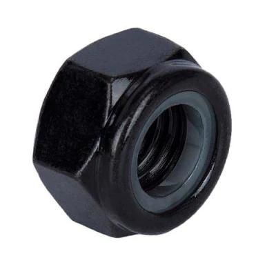 Hex Nylon Lock Nuts with DIN985 Zinc Plated Stainless Steel