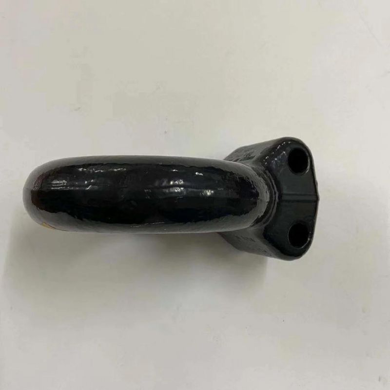 Black Powder Coat Finish Lunette Ring
