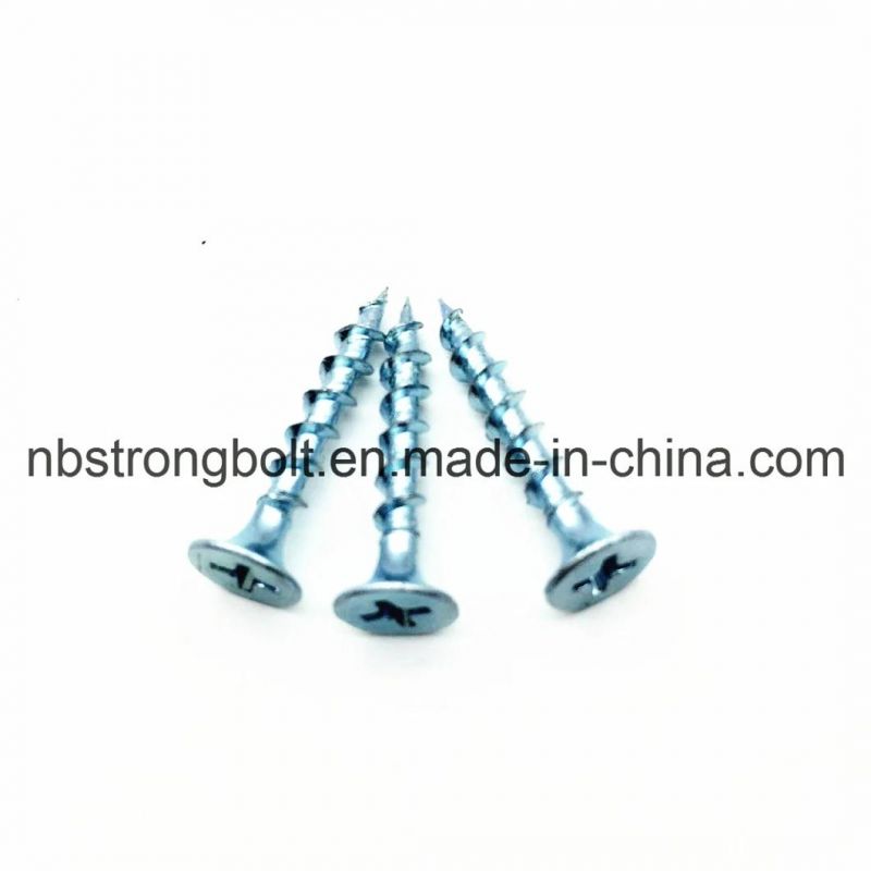 Phil Bugle HD Coarse Thread Drywall Screw Zinc Plated #6X2"