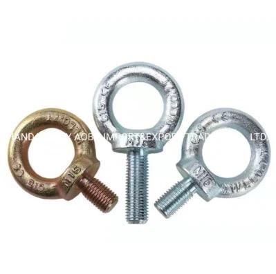 China Manufacturing Wholesale Price Expansion Eye Bolt DIN580 Steel Eyebolt Eye Bolts Customized Zinc Plated