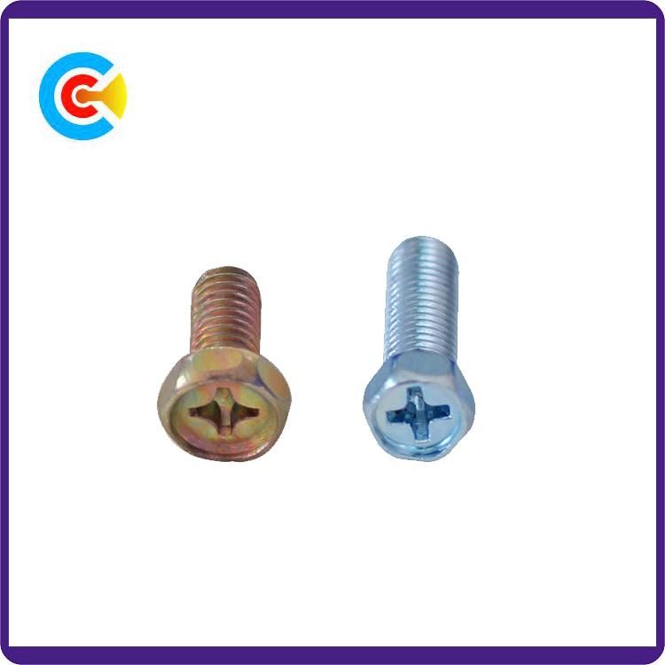 Cross Angle Flange Machine Screw for Railway Building Car Bridge