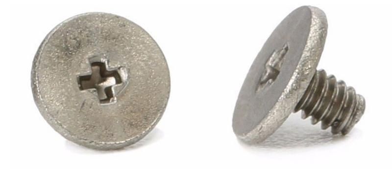 Stainless Ultra Low Profile Phillips Head Machine Small Micro Screw