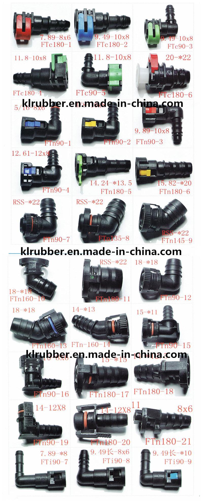 Automobile SAE 6.30 Quick Connector Nylon Fuel Line Assembly for Cars