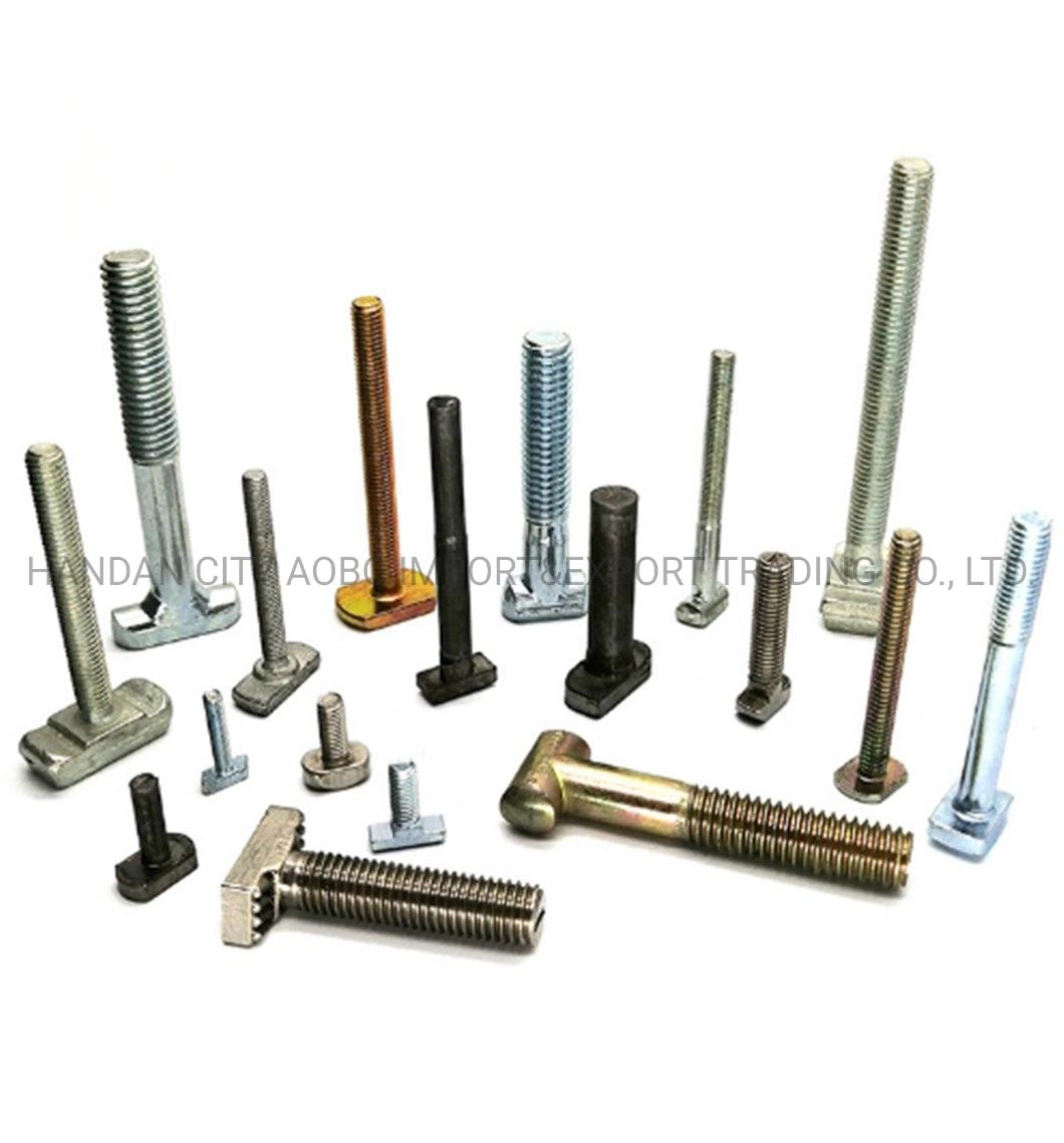 Factory Price M6 T Head Bolt /Square Head Bolt