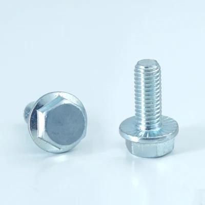 DIN6921 Hex Flange Head Bolt Screw Carbon Steel Zinc Plated Galvanized