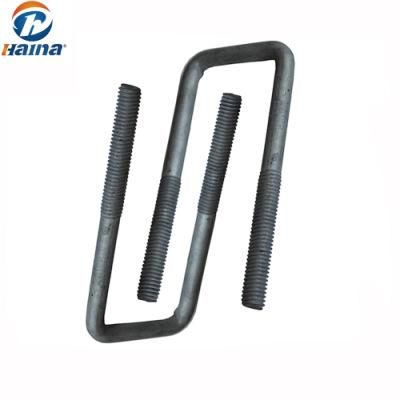 10.9/8.8 Grade Hot DIP Galvanized Steel U Bolt/Square Bend U-Bolts