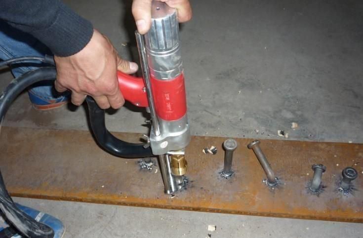 Nelson Type Shear Stud Bolt with Ceramic Ferrule