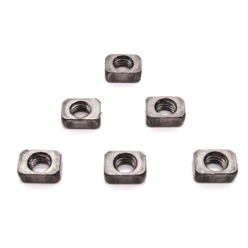 Iron Grade 4.8 Plain M5 M6 Auto Spare Parts Rectangle Square Nut