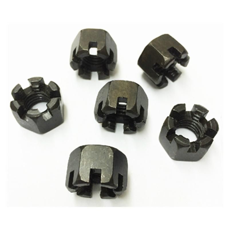 Carbon Steel Hex Castle Nut DIN935 Hex Slotted Nut