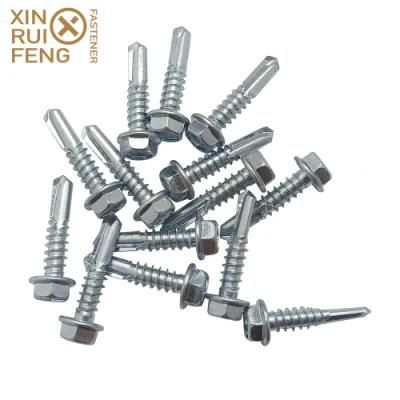 Hot Sale Hex Head Galvanized Hardware Fittings Self Drilling Screw