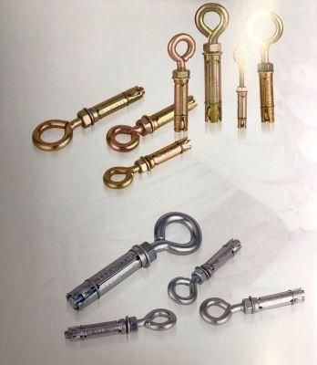 4 PCS Anchor Zinc or Yellow Zinc 4 PCS Anchor with Closed, Open Eye Bolt/with Hex Bolt/ with Tod&quot;