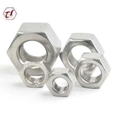 A2 A4 Metric Stainless Steel Hex Nut DIN934