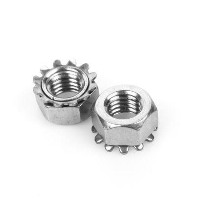 High Quality Stainless Steel Kep Nuts K-Lock Nuts Locknut