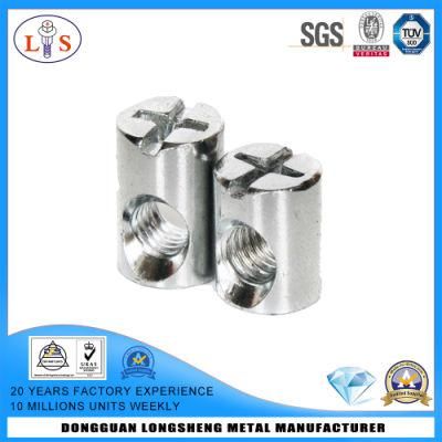 Cross Dowel Barrel Nut with High Quality