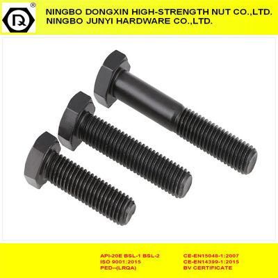 10.9 Black Full Thread Hex Bolts with DIN933