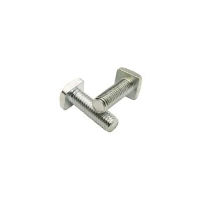 High Quality Stainless Steel T-Groove Bolts with Square Head T-Bolts