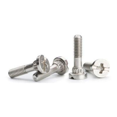 Customized Stainless Steel Phillips-Slotted Head Shoulder Machine Screws