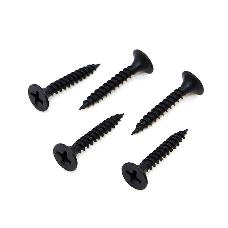 Black Drywall Screw Made of C1022 Carbon Steel