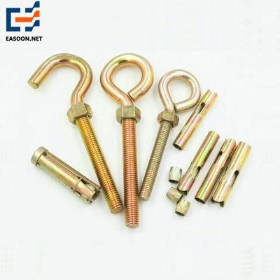 Eye Bolt Expansion Anchor Bolt Metal Sleeve Shield Anchor Expansion Closed Hook Eye Bolt