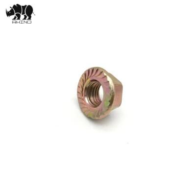 professional Manufacturer, Galvanizing, Grade 8, Carbon Steel, Lock Nut for Drone/Uav, Hex Flange Nuts, DIN6923
