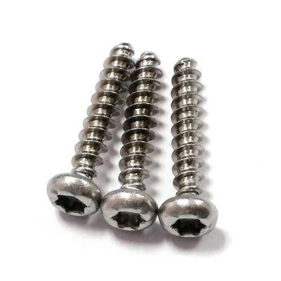 Stainless Steel M2 M3 M4 M5 M6 M8 Pan Head Torx Self Tapping Thread Forming Screws