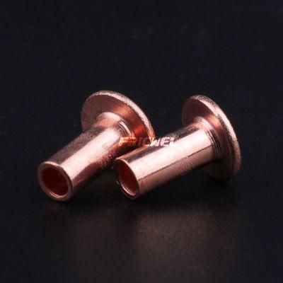 Fricwel Auto Parts Copper Rivet Used for Fastening Parts The Hollow Rivet Blind Rivet