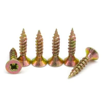 3.5mm-6.5mm Cross Drywall Screw Chipboard Bolt and Nuts Wood Gypsum Screws Factory