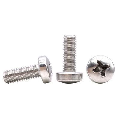 DIN7985 Stainless Steel 304 Pan Head Phillips Cross Recessed Screws GB818