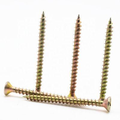 Golden Color Harden Zinc Plated Drywall Screw