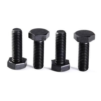 8.8 Grade Hex Bolt Black Carbon Steel Bolt Stud Bolt
