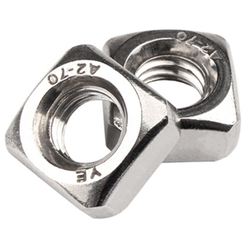 DIN557 Stainless Steel Square Screw Nut Square Nut