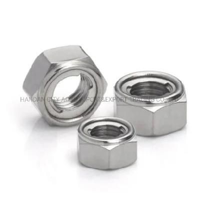 Fasteners DIN 980 Hex Lock Nut Prevailing Torque Type