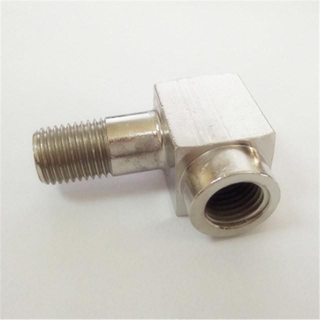 CNC Turning Milling Parts Nickel Plate Brass Hex Connection Nipple