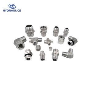 Meet SAE, BS, JIS, ISO &amp; DIN Specs Stainless Steel Hydraulic Adapter/Hydraulic Fittings