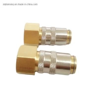 Brass Mold Female Quick Hose Coupling Threaded Pipe Fitting