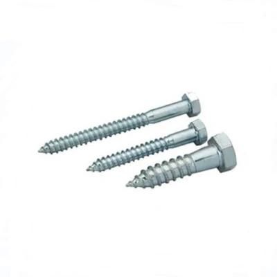 Hexagonal Head Wood Screws/Stainless Steel Hex Head Lag Sccrew/Lag Bolts/Coach Screws/Hex Flange Head Wood Screws, Wood Screw Lag Bolt