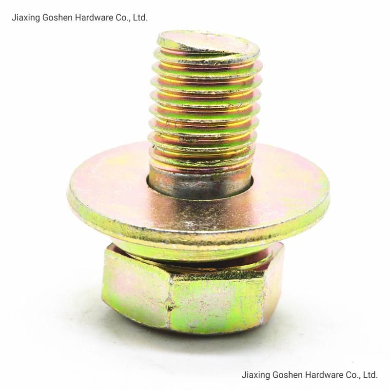 Carbon Steel Hexagonal Combination Bolt