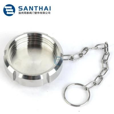 Sanitary Stainless Steel SS304 316L Complete DIN Union with Chain