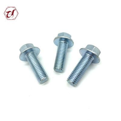 DIN6921 Carbon Steel Hex Head Flange Bolt Gr 4.8 Flange Bolt