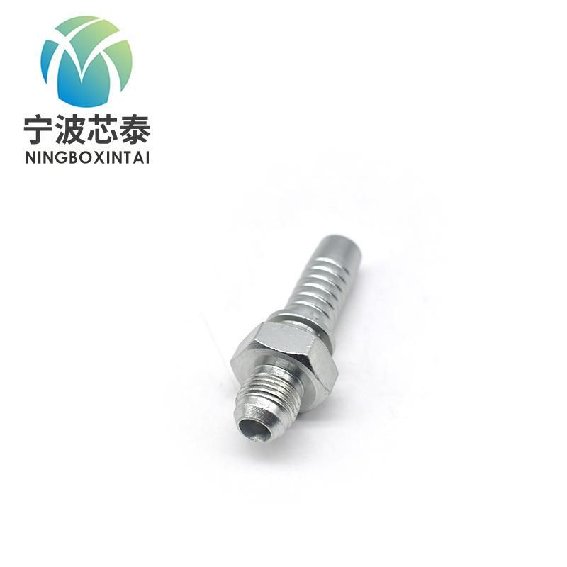 One Piece Fitting Customize Hydraulic One Piece Crimp Fitting OEM Highly Polished Hydraulic Fitting for Pipe Equipment Reducer Pipe Fitting Elbow Pipe Fitting